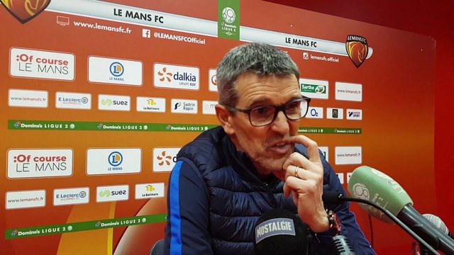 Le Mans-ASNL (1-1) : la conférence de presse d'après-match de Jean-Louis Garcia