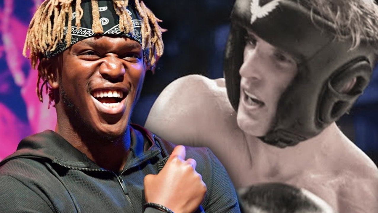 KSI & Logan Paul Throw Punches Before Jake Paul Vs Gib Fight