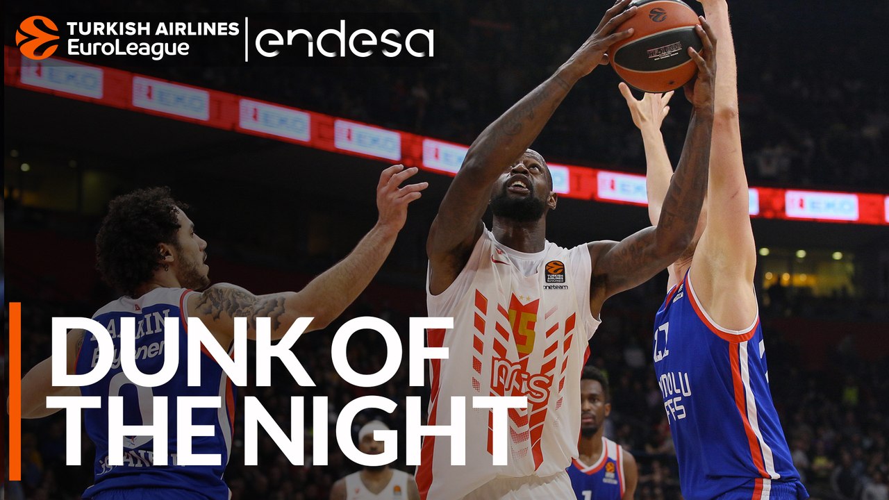Endesa Dunk of the Night: James Gist, Crvena Zvezda mts Belgrade