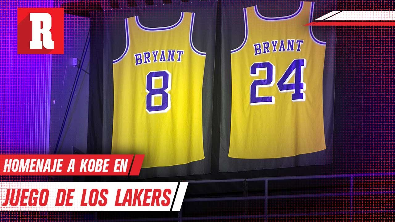 Kobe Bryant será homenajeado en el juego de los Lakers