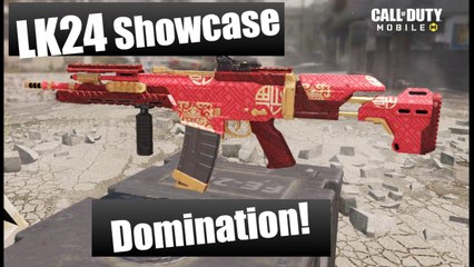 COD Mobile: LK24 Assault Rifle showcase - DOMINATION