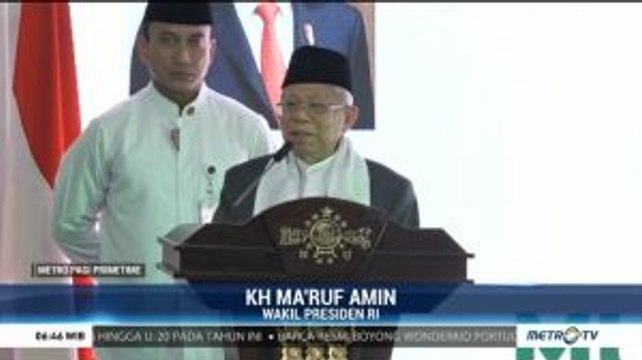 Ma'ruf Amin Hadiri Harlah ke-94 Nahdlatul Ulama
