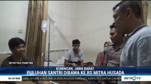 Puluhan Santri di Kuningan Keracunan Makanan