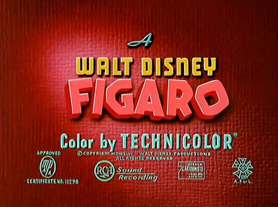 Figaro, Minnie Mouse - Figaro and Frankie  (1947)