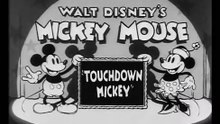 Mickey Mouse - Touchdown Mickey  (1932)