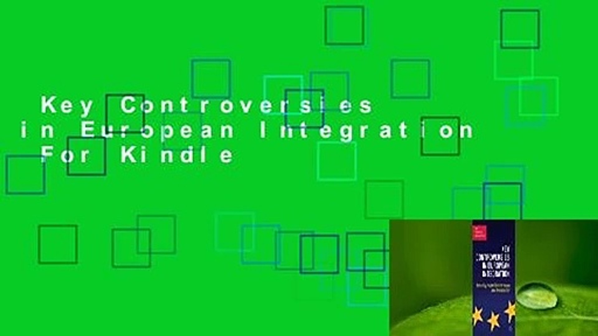 ⁣Key Controversies in European Integration  For Kindle