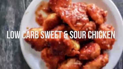 How To Make Keto Recipe. Low Carb Sweet & Sour Chicken