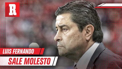 Tena sale molesto después del partido ante San Luis