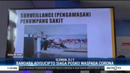 Bandara Adisutjipto Dirikan Posko Waspada Corona