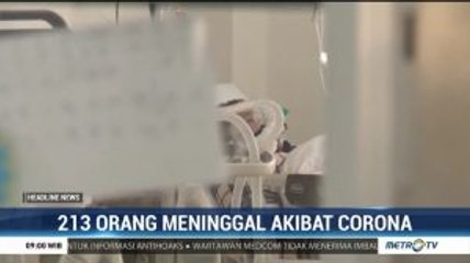 213 Orang Meninggal Akibat Virus Corona