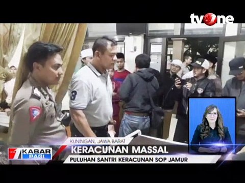 Keracunan Massal, Puluhan Santri Usai Makan Sop Jamur