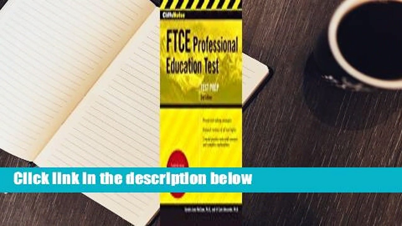[Read] CliffsNotes FTCE Professional Education Test, 3rd Edition  For Free