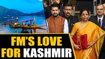 Budget 2020: FM Nirmala Sitharaman's Love for Kashmir | Oneindia News