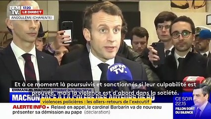 Violences policières : les allers-retours de l'exécutif