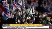 Des milliers de Brexiters se sont rassemblés à Parliament Square cette nuit à Londres, pour célébrer la sortie de la Grande-Bretagne de l’Union européenne