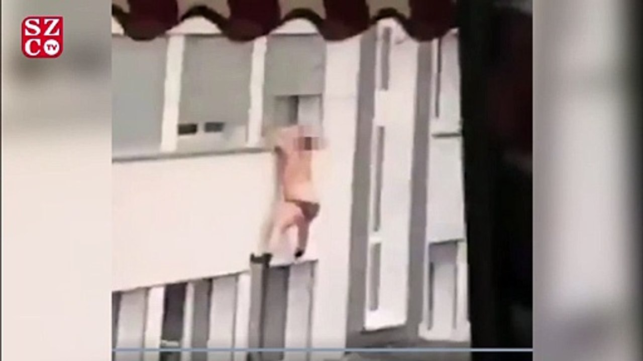 Aldatılan koca eve gelince camdan düştü