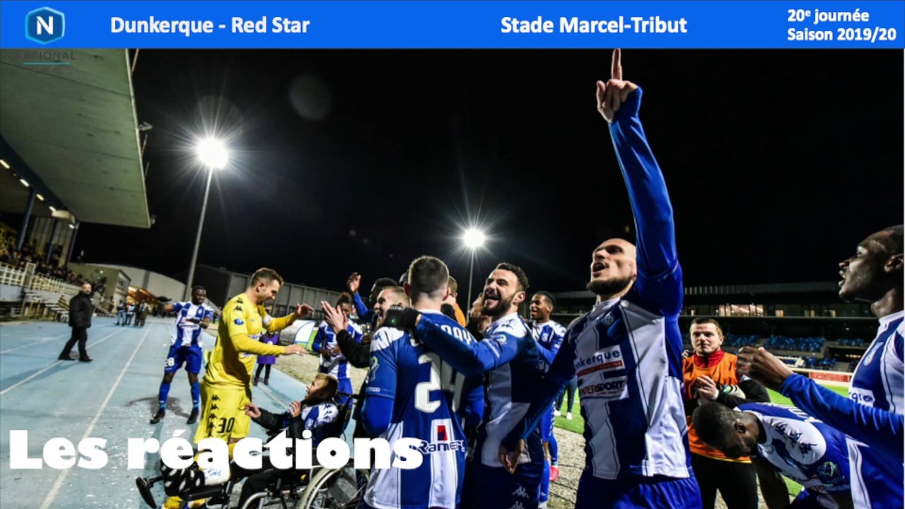 Réactions USLD - Red Star (J20)