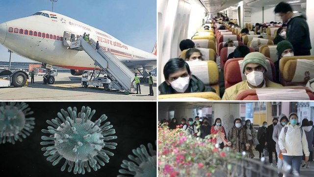 Coronavirus : Isolation Wards For Indians Came In Air India Special Flight From China's Wuhan