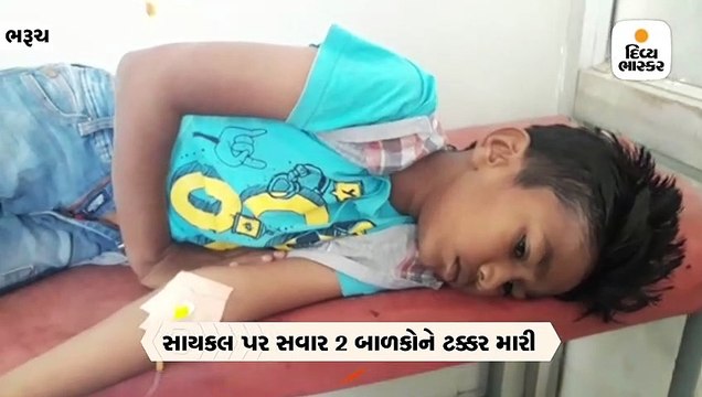 ભરૂચના લિંક રોડ પર ટેન્કરની ટક્કરે સાયકલ પર જઈ રહેલા બે બાળકો આવતાં એકનું મોત