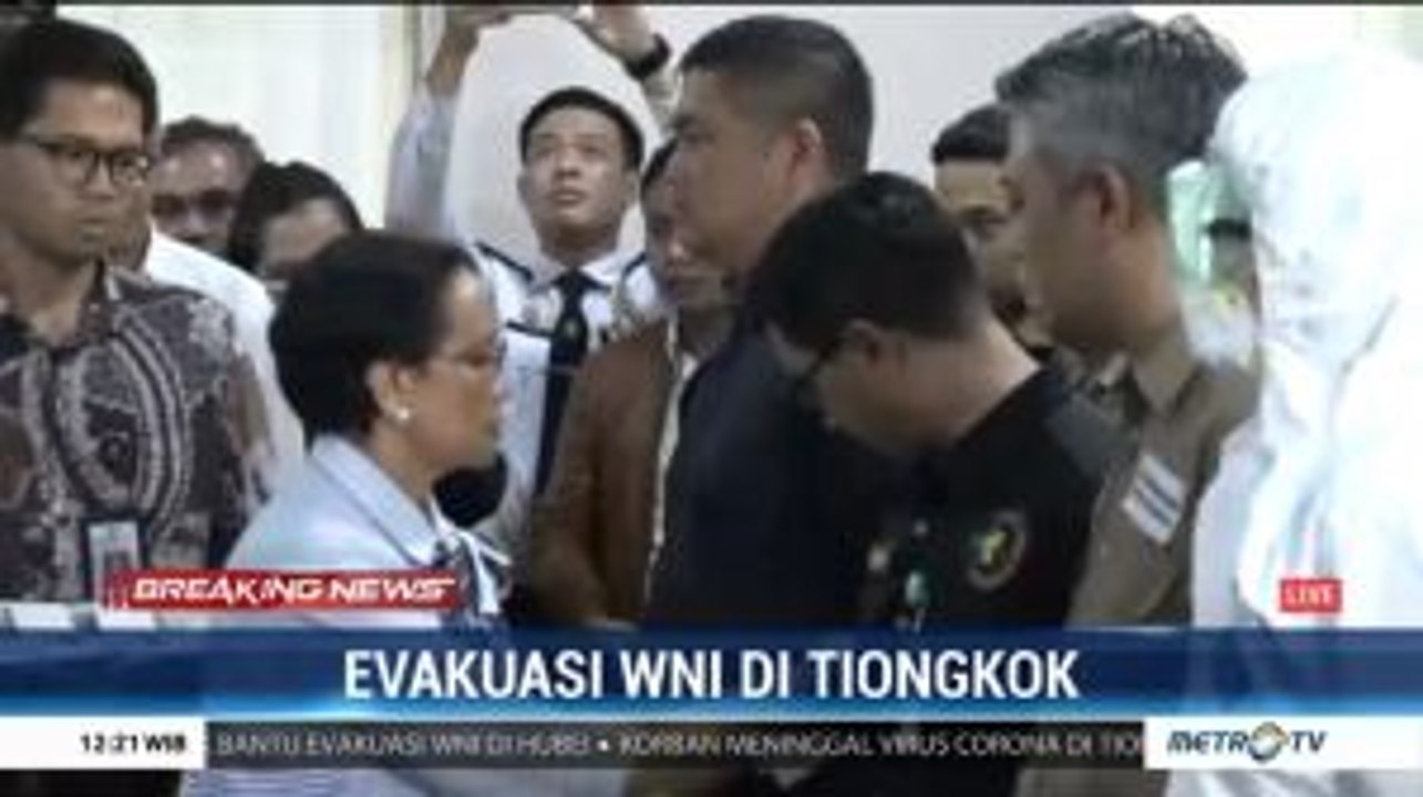 Pemerintah Lepas Tim Evakuasi ke Tiongkok Secara Simbolis