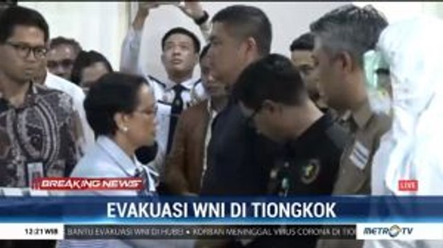 Pemerintah Lepas Tim Evakuasi ke Tiongkok Secara Simbolis