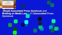 [Read] Associated Press Stylebook and Briefing on Media Law 2011 (Associated Press Stylebook