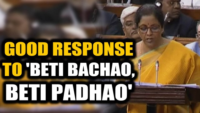 Budget 2020: Good response to 'Beti Bachao, Beti Padhao', more girls than boys in schools