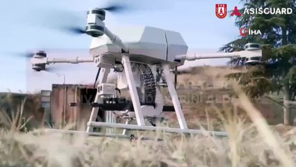 Silahlı mini İHA güvenlik güçlerine teslim edildi