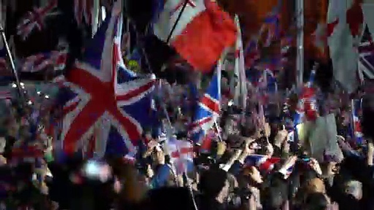 Jubel und Trauer nach Brexit-Vollzug