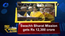 Budget 2020: Swachh Bharat Mission gets Rs 12,300 crore