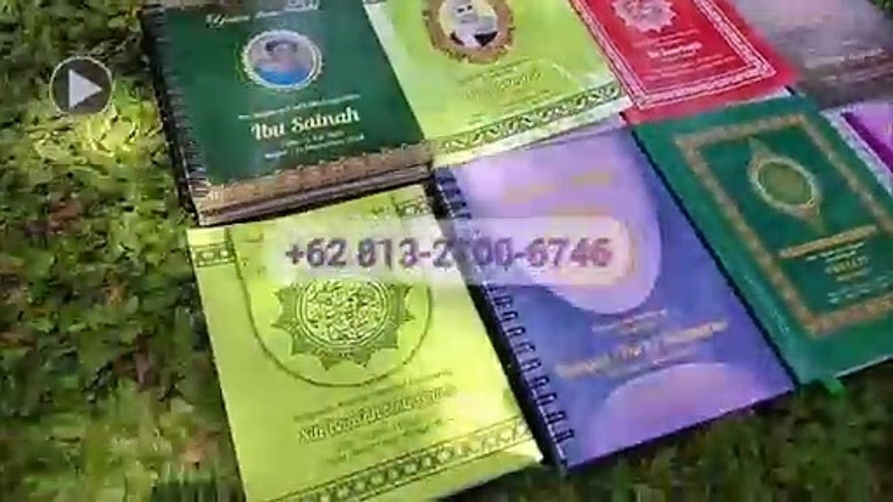 DISKON!!! +62 813-2700-6746, Tempat Buat Buku Yasin Banjarnegara