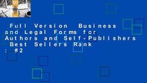 Full Version  Business and Legal Forms for Authors and Self-Publishers  Best Sellers Rank : #2