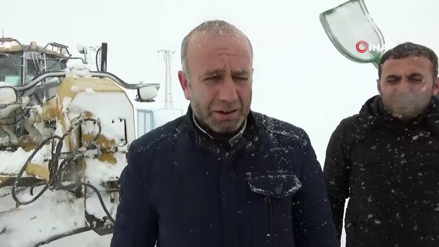 Tipide mahsur kalan araçlar il özel idaresi ekiplerince kurtarıldı