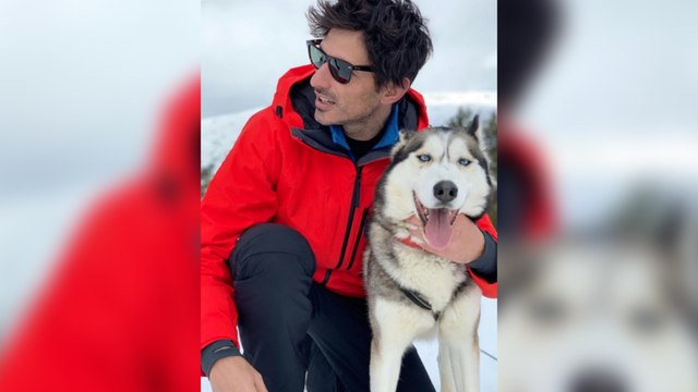 Andrés Velencoso desconecta en la estación de esquí de Grandvalira