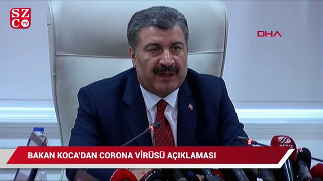 Bakan Koca’dan flaş ‘corona virüsü’ açıklaması
