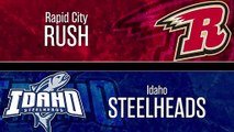 ECHL Rapid City Rush 2 at Idaho Steelheads 3 (OT)