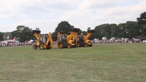 JCB Tractor Dancing - J C Balls | JCB machine ||