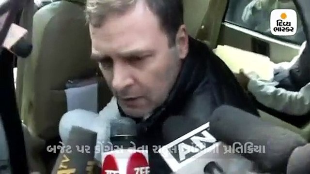 રાહુલ ગાંધીએ મોદી સરકારના બજેટને વખોડ્યું, એકદમ ખોખલું ગણાવ્યું