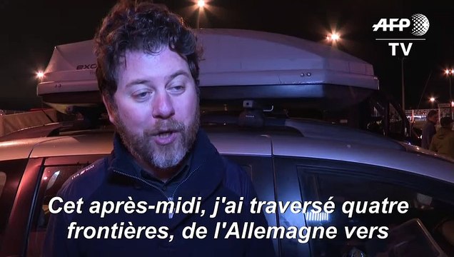 Brexit: Les dernières minutes en Europe à bord d'un ferry Calais-Douvres