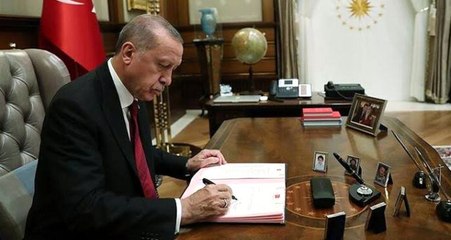 Erdoğan'ın imzasıyla Vakıflar Genel Müdürlüğü'ne Burhan Ersoy atandı