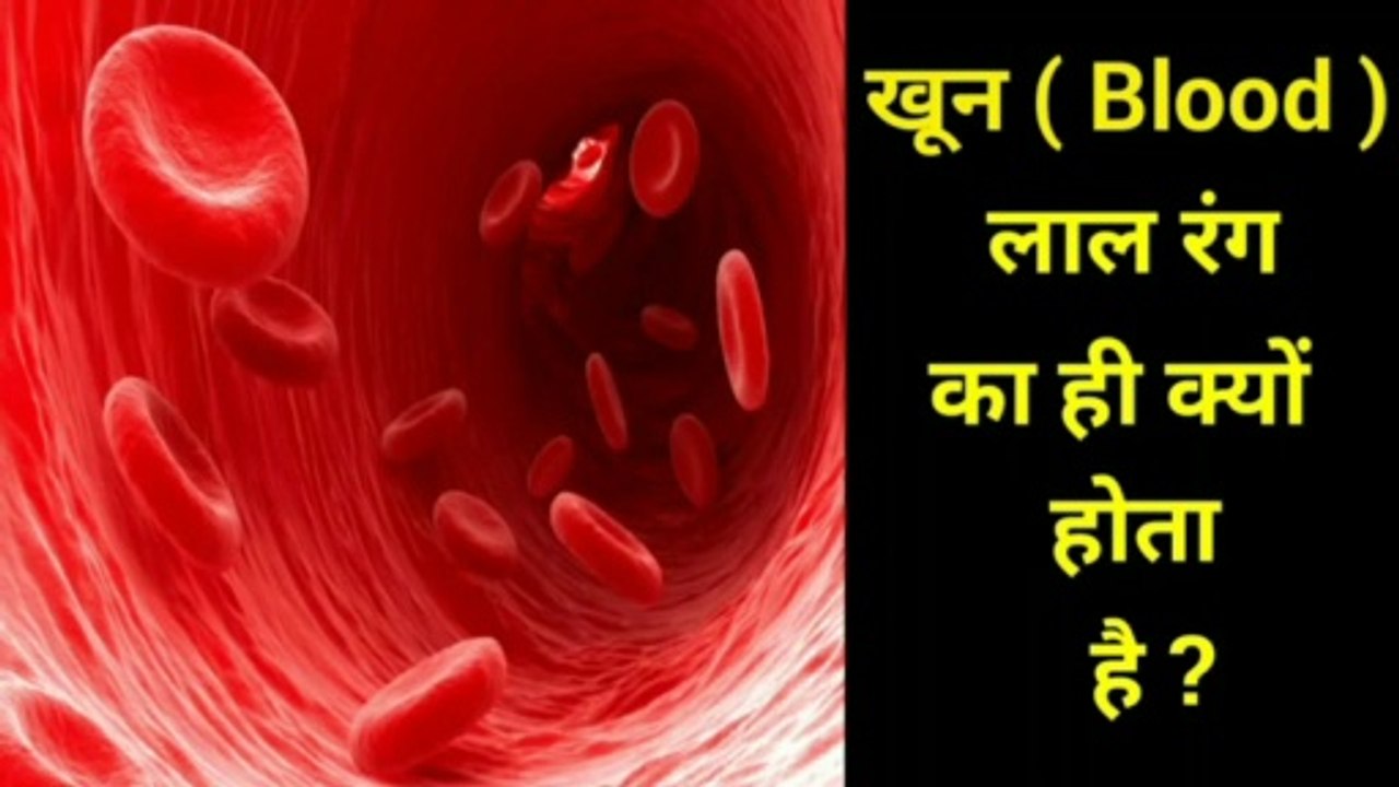 खून का रंग लाल ही क्यों होता है | Blood red kyu hota hai | khun lal kyu hota hai | khun lal kyu dikhai deta hai |khun lal kyu hota hai | rakt  ka rang lal kyu hota hai | blood red rang ka kyu hota hai