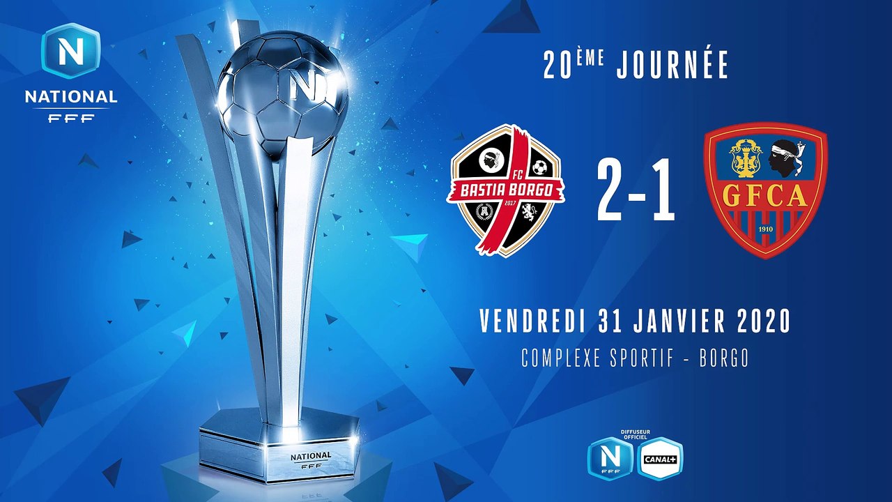 J20 - le résumé vidéo de la rencontre FC Bastia-Borgo / Gazélec FC Ajaccio (2-1)