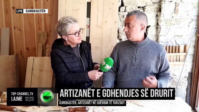 Artizanët e gdhendjes së drurit/ Gjirokastër, artizanët në shërbim të turizmit