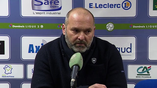 Conférence de presse de Pascal Dupraz après FC Chambly / SMCaen