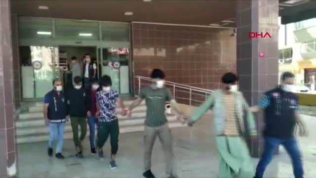 AFGAN GASP ÇETESİNE OPERASYON; 9 GÖZALTI