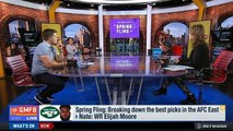 Good Morning Football | Kyle Brandt Breaking Down Patriots Draft Mac Jones: Best Picks In Afc East