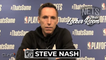 Steve Nash Pregame Interview | Celtics vs Nets Game 2