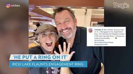 Ricki Lake Flaunts Engagement Ring in Sweet Photo with 'Magnificent King' Ross Burningham