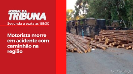 Motorista morre em acidente com caminhão na região