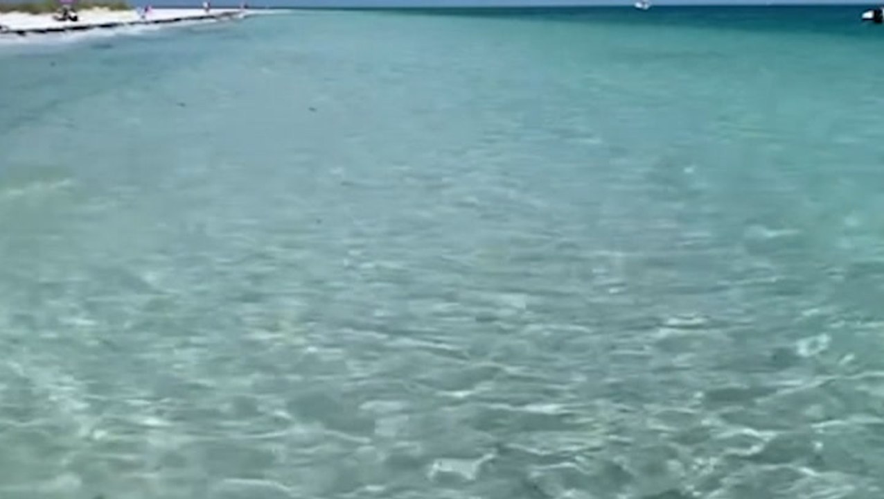 Crystal clear water